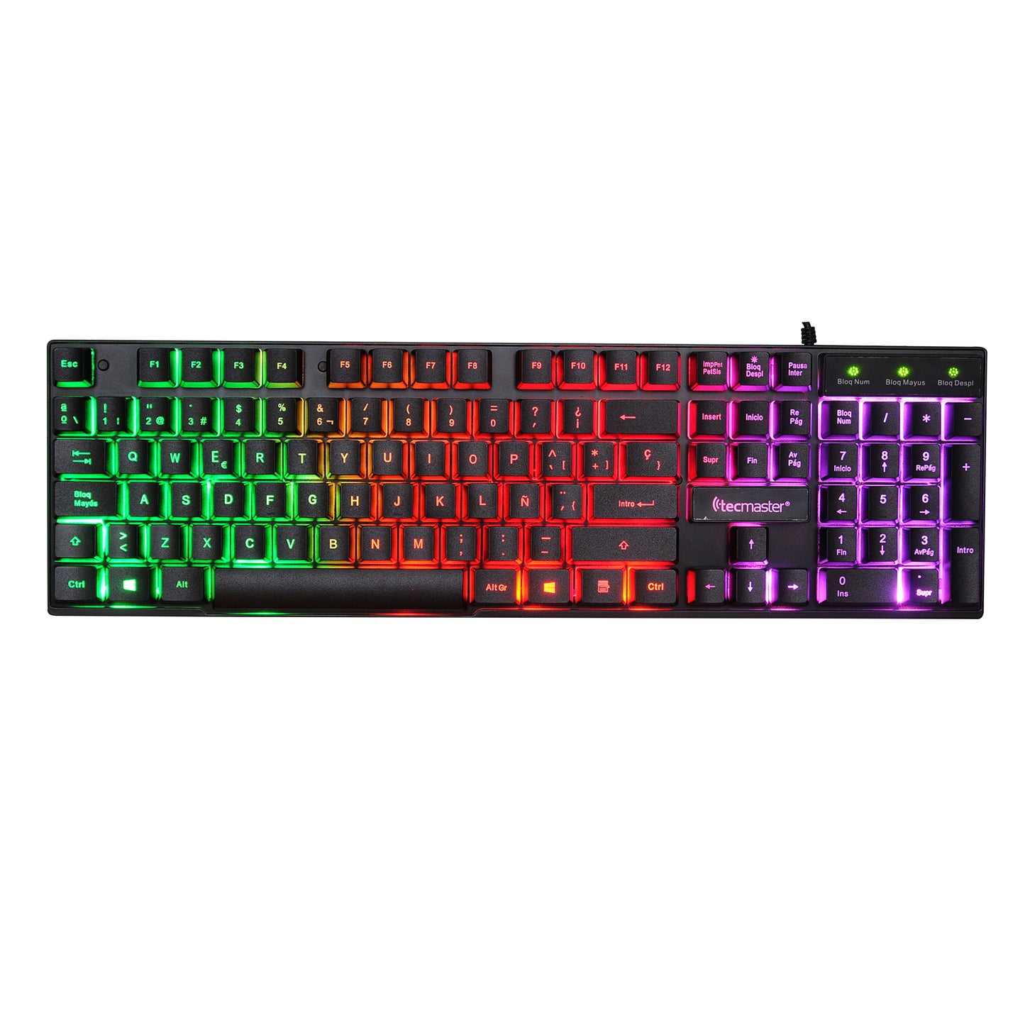 Teclado Gamer Retroiluminado Tecmaster